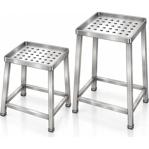 Plate exposure and petri dish stands made by Neelansh Equipments & Machines, Pune