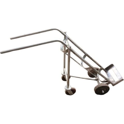 SS cylinder trolley made by Neelansh Equipments & Machines, Pune