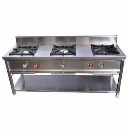 Three Burner Range