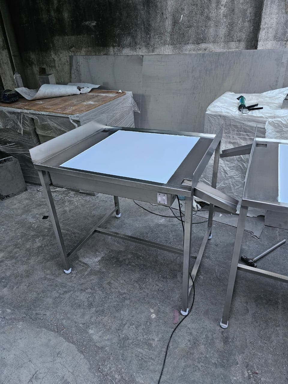 Visual inspection tables we have made — photo 1 of 3