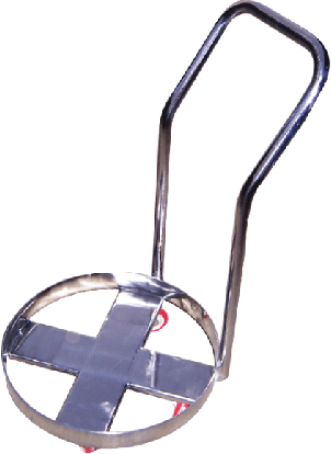 SS Drum Trolley