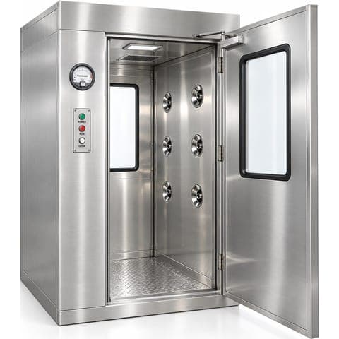 Air shower tunnel made by Neelansh Equipments & Machines, Pune