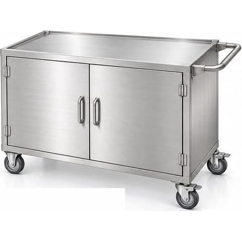 Cabinet trolleys made by Neelansh Equipments & Machines, Pune