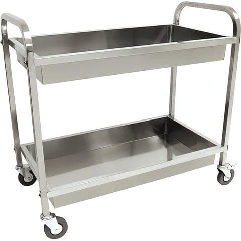 Multi-purpose hospital trolleys made by Neelansh Equipments & Machines, Pune