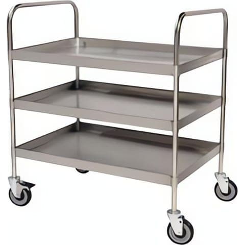 Open shelf trolleys made by Neelansh Equipments & Machines, Pune