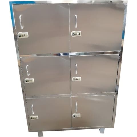 Storage lockers made by Neelansh Equipments & Machines, Pune