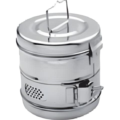 Sterilisation bins made by Neelansh Equipments & Machines, Pune