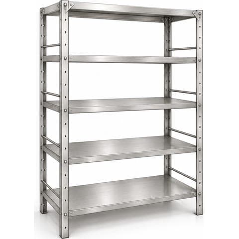 Storage rack made by Neelansh Equipments & Machines, Pune