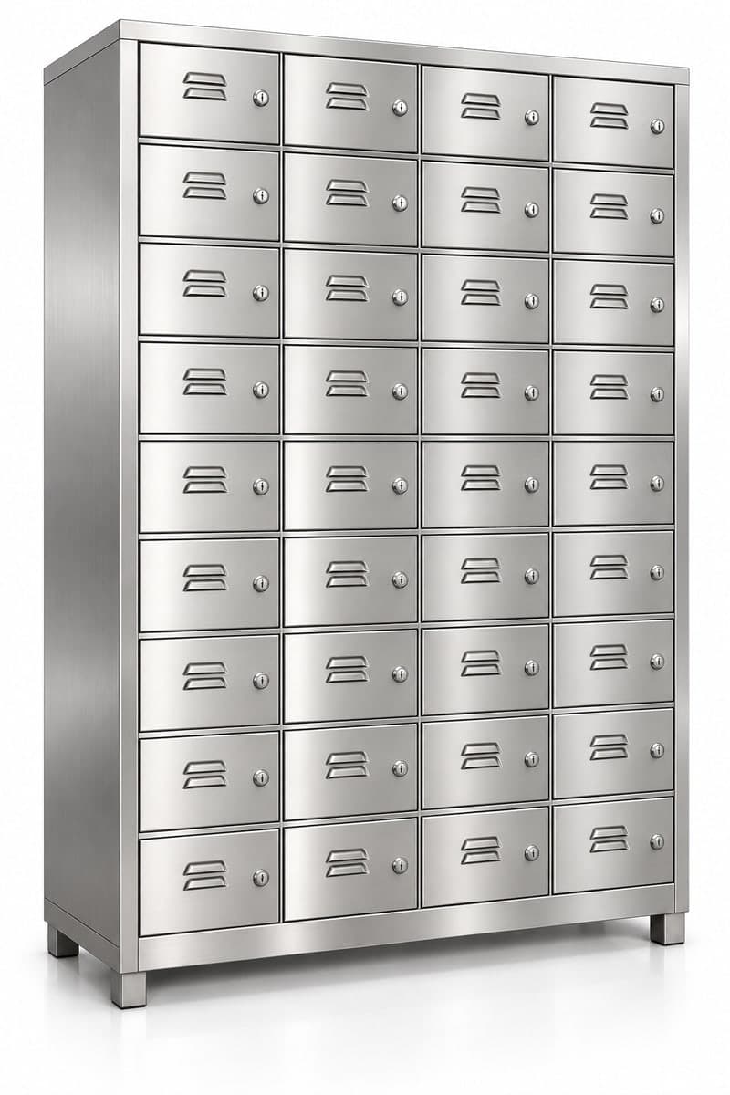 Shoe Lockers made by Neelansh Equipments & Machines, Pune