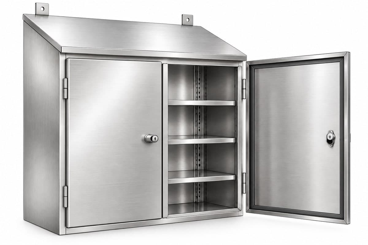 Wall Mounted Cupboard made by Neelansh Equipments & Machines, Pune